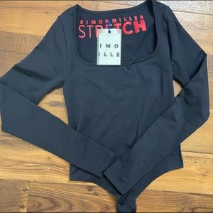 Simon Miller black square neck body suit XS/S